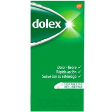 Dolex adulto GLAXO 500 mg x100 tabletas