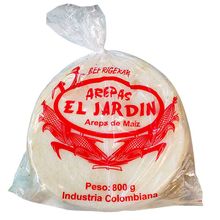 Arepa EL JARDIN blanca 10 unds x800 g