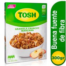 Cereal granola TOSH manzana x300 g