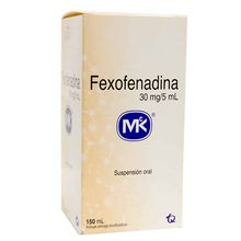 Fexofenadina MK suspensión 30mg/5ml x150ml