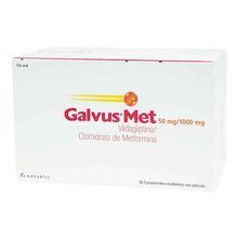 Galvus met NOVARTIS 50 mg/1000 mg x56 tabletas