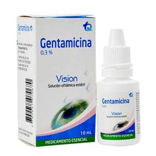 Gentamicina TQ solución oftálmica 3% x10 ml