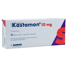 Kastamon (montelukast) SANDOZ 10mg x30 tabletas