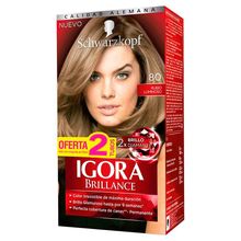 Tinte IGORA brillance 80 2 tubos rubio luminoso precio especial
