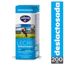 Leche ALPINA deslactosada x200 ml