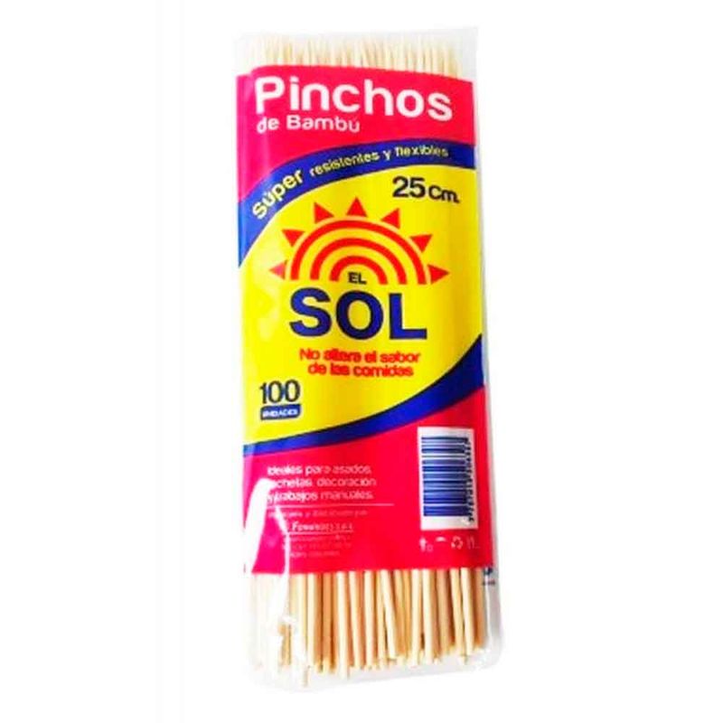 Palillo-pincho-EL-SOL-bambu-25-cm-x100-unds_35579