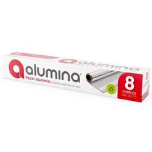Papel aluminio ALUMINA plegadiza 8x10