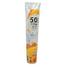 Copa desechable TROFORMAS blanca 1 onza x50 unds