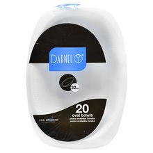 Plato desechable DARNEL ovalado 19 cm x20 unds