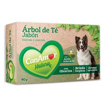 Jabon CANAMOR para perro con aceite de arbol  x90 g
