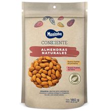 Almendras MANITOBA naturales x180 g