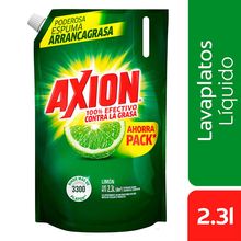 Lavaplatos líquido AXION limón x2300 ml