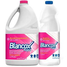Desmanchador BLANCOX ropa blanca x2000 ml +1 x1000 ml