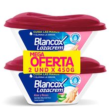 Lavaplatos BLANCOX lozacrem aloe 2 unds x450 g c/u
