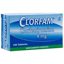 Clorfam (clorferinamina) LABINCO 4mg x100 tabletas