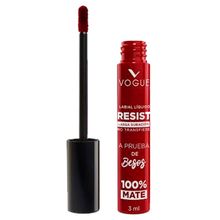Labial líquido VOGUE resis PODEROSA x3 ml