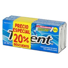 Chicle TRIDENT menta 2 unds x30.6 g precio especial