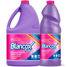 Desmanchador BLANCOX ropa color x2000 ml + desmanchador ropa color x1000 ml