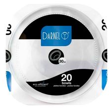 Plato desechable DARNEL hondo x30 onzas 20 unds
