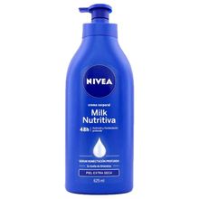 Crema NIVEA milk nutritiva x625 ml