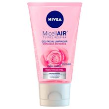 Gel limpiador NIVEA facial agua de rosas x150 ml