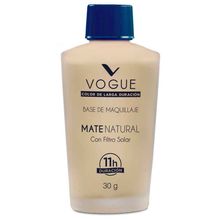 Base maquillaje mate VOGUE trigo x30 ml