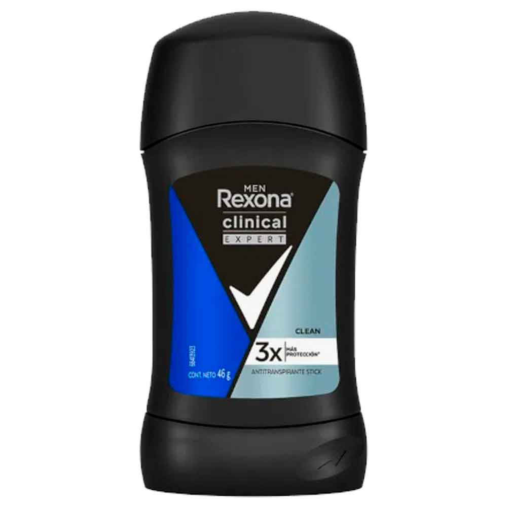 Desodorante REXONA Clinical Expert Stick Clean X46 G