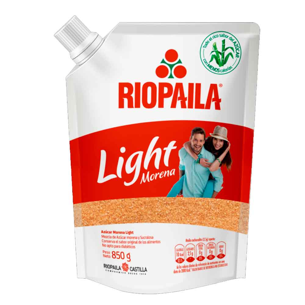 Azúcar Riopaila Morena Light X850 G 5456