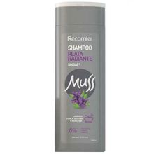 Shampoo MUSS plata radiante x400 ml