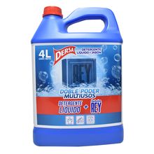 Detergente líquido DERSA x4000 ml + Jabón rey