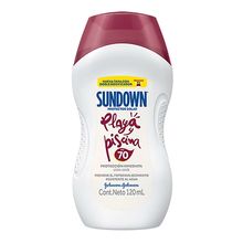 Bloqueador SUNDOWN spf70 x120 ml