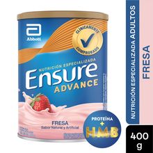 Ensure advance ABBOTT sabor fresa x400 g
