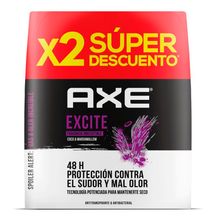 Desodorante AXE excite 2 unds x152 ml c/u precio especial