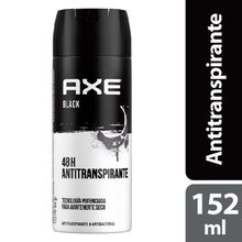 Desodorante AXE black antitranspirante x152 ml