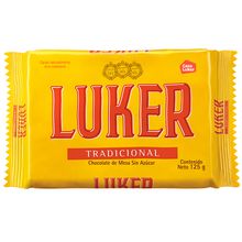 Chocolate LUKER amargo x125 g