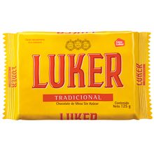 Chocolate LUKER amargo x125 g