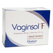 Vaginsol F CHALVER x7 óvulos