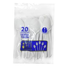Cuchara desechable DECO pequeña x20 unds