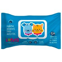 Pañitos húmedos LOPETS x50 unds