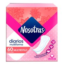 Protectores NOSOTRAS multiestilo x60 unds